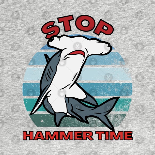 Stop Hammer Time Hammerhead Shark by WildScience